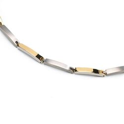 Boccia Titanium bicolor collier 0816-03