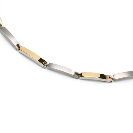 Boccia Titanium bicolor collier 0816-03