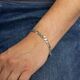 Fred Bennett zilveren gourmet armband 22,5 cm grove schakel