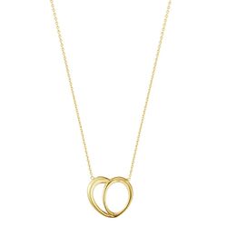 Georg Jensen Offspring Heart necklace yellow gold