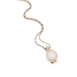 Rosé Goccy set met witte parelmoer insignia