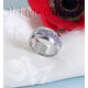 Zilveren ring met paars zirconia van Zinzi ZIR551p