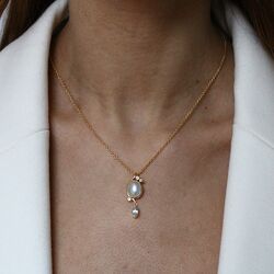 Rabinovich vergulde collier Optimism