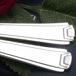 Schiavon zilveren kinderlepel Deco