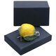 Zilveren citroen met emaille handwerk van Saturno
