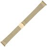 Julie Julsen vergulde Diamond mesh horlogeband