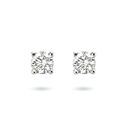 Witgouden oorstekers diamant 0,2ct