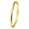 Geeglouden bangle 5 mm ronde buis 60 mm