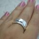 Bastian Inverun gematteerde ring met glad detail