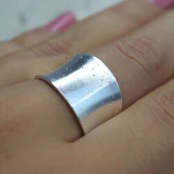 Bastian Inverun zilveren gediamanteerde ring 