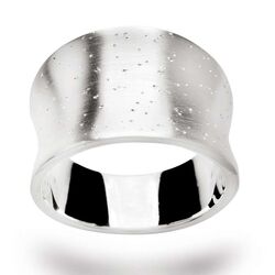Bastian Inverun zilveren gediamanteerde ring 