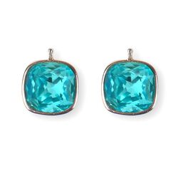 Heide Heinzendorff vierkante aanhangers blauw