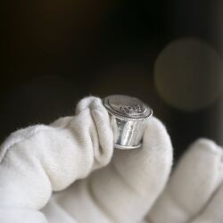 antiek zilveren Muntendoosje Den Haag rond 1825