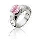Zinzi ring roze zirconia ZIR575r