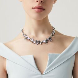 Giovanni Raspini collier Pink Butterfly