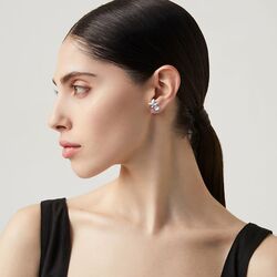 Giovanni Raspini oorbellen Pink Butterfly