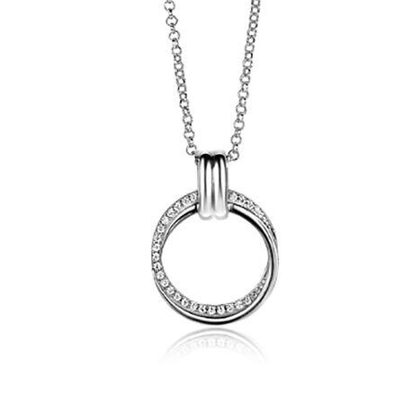 Zinzi collier ZIC2266 met verbonden cirkels