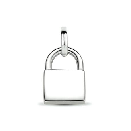 Zilveren hangertje slot