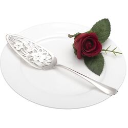 Zilveren taartschep Hollands glad model 1060 uitzaagwerk Christa Ehrlich