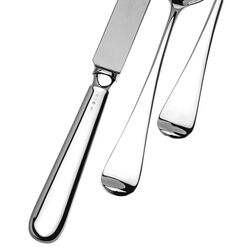 Verzilverde dinerlepel Glad