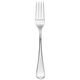Verzilverde vleesvork Glad