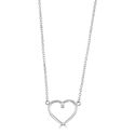 Little Star Heart necklace diamantje