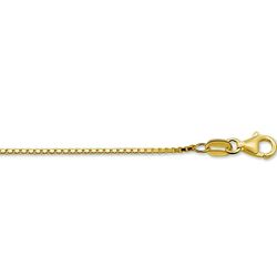 Venetiaans geelgouden collier 1,3 mm