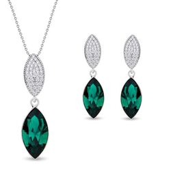 Sieradenset Thalia Emerald van Spark Jewelry