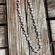 Roze chalcedoon collier met verguld slot