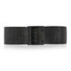 Zinzi horlogeband zwart staal mesh RETBAND14