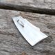 Bicolor zilveren hanger golf
