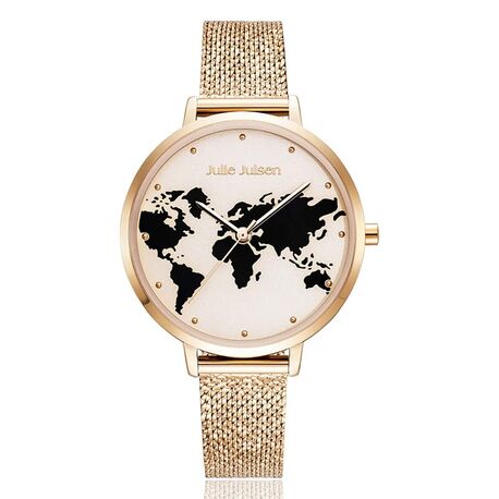 Julie Julsen rosé horloge World