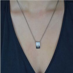 Boccia Titanium hanger verguld diamant 0718-01