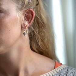 Creoli steentjes Pera Golden Shadow MY iMenso