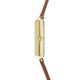 Coeur de Lion watch 7632-71-1116 Iconic Square classy brown leather