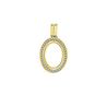 MY iMenso Ovali medaillon verguld 14 mm 14V00701