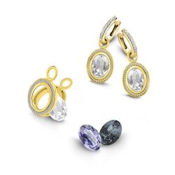 MY iMenso Ovali aanhangers verguld 14 mm