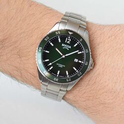 Boccia titanium horloge 3653-02 groene wijzerplaat