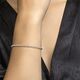 Jasseron armbandje 18 cm zilver