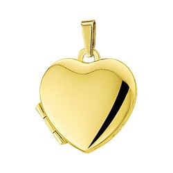 Gouden medaillon hart