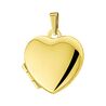 Gouden medaillon hart