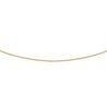 Roségouden collier ankerschakels 41-43-45 cm