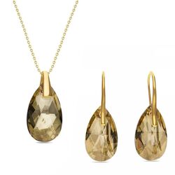 Spark vergulde ketting Classic Golden Shadow NG6190622GS