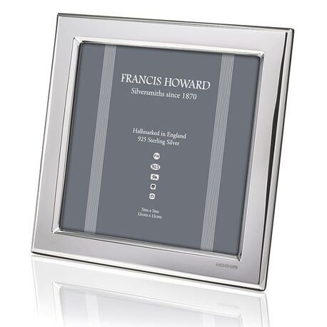 Francis Howard vierkante fotolijst zilver 13 x 13 cm