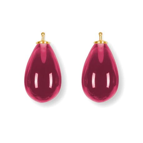 Heide Heinzendorff fuchsia aanhangers E43