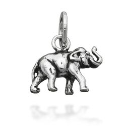 Zilveren bedel olifant Giovanni Raspini