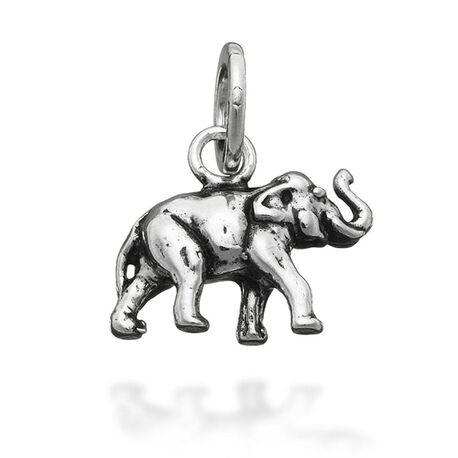 Zilveren bedeltje olifant van Raspini 