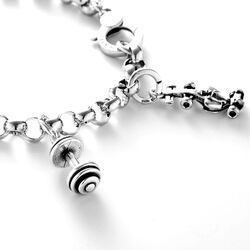 Raspini zilveren bedel halter