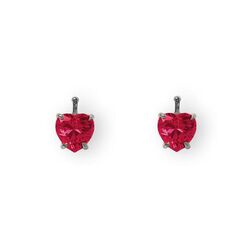 Heide Heinzendorff hart aanhangers rood 