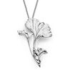 GL Timeless Classics zilveren hanger Ginkgo met ketting
